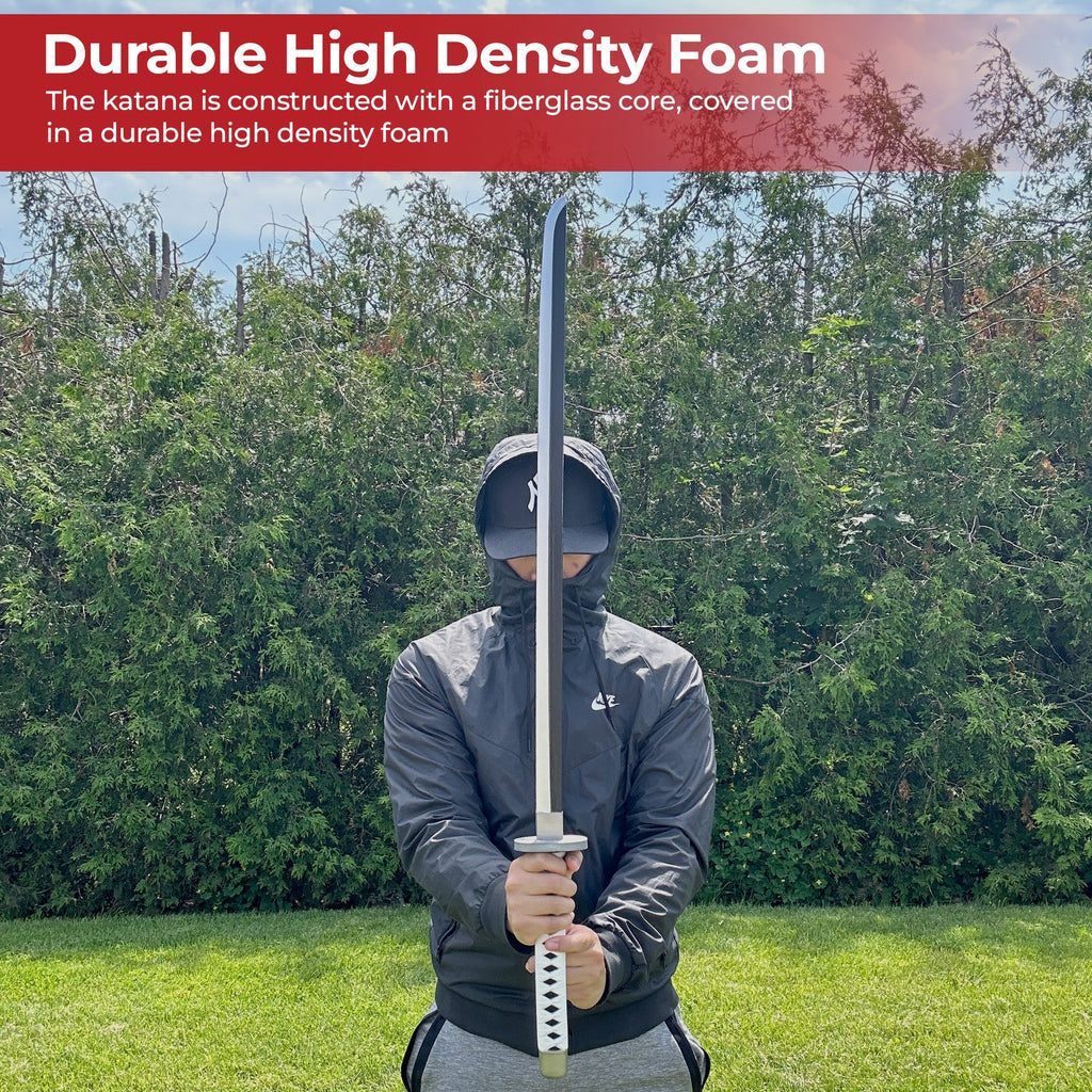One Piece Zoro Wado Ichimonji Katana Foam Sword With Scabbard-3