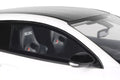 1/18 scale 2022 Toyota GRMN Yaris model car in platinum white pearl with black hood