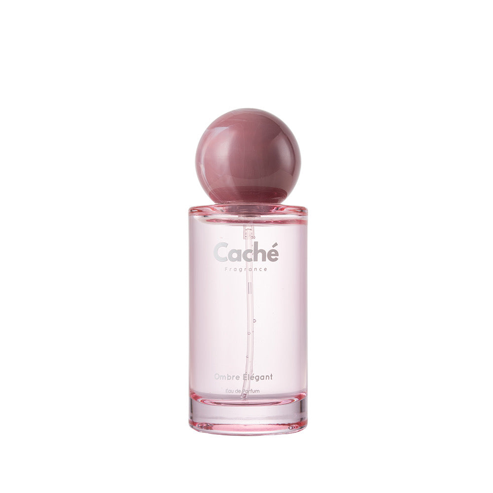 Caché Ombre Élégant 50ml Eau de Parfum women's fragrance bottle with floral and coffee notes — view 4