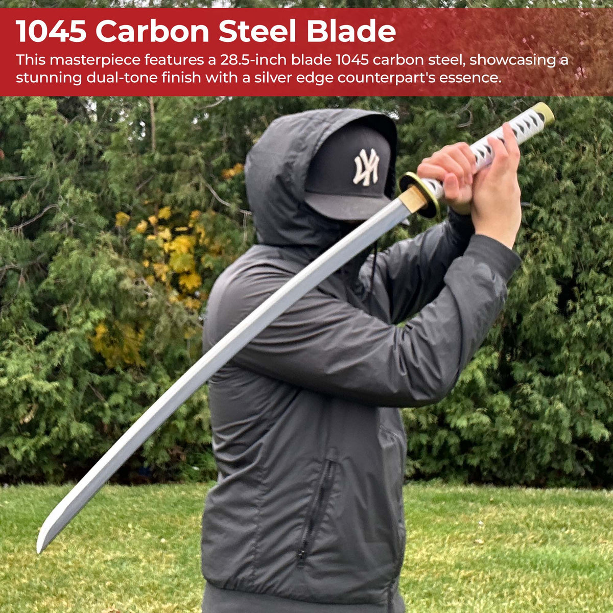 One Piece Zoro Handmade Wado Ichimonji Katana-3