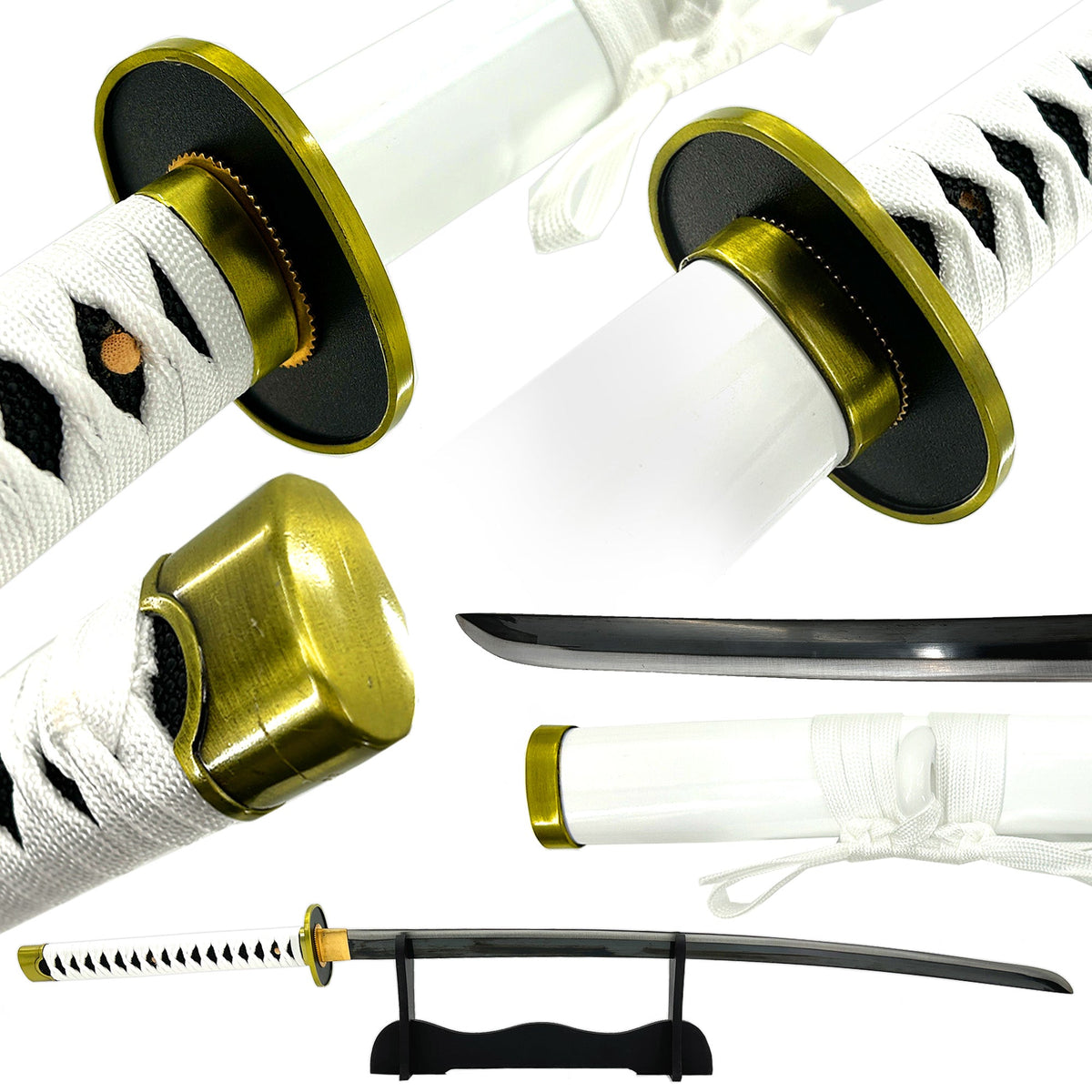 One Piece Zoro Handmade Wado Ichimonji Katana-0