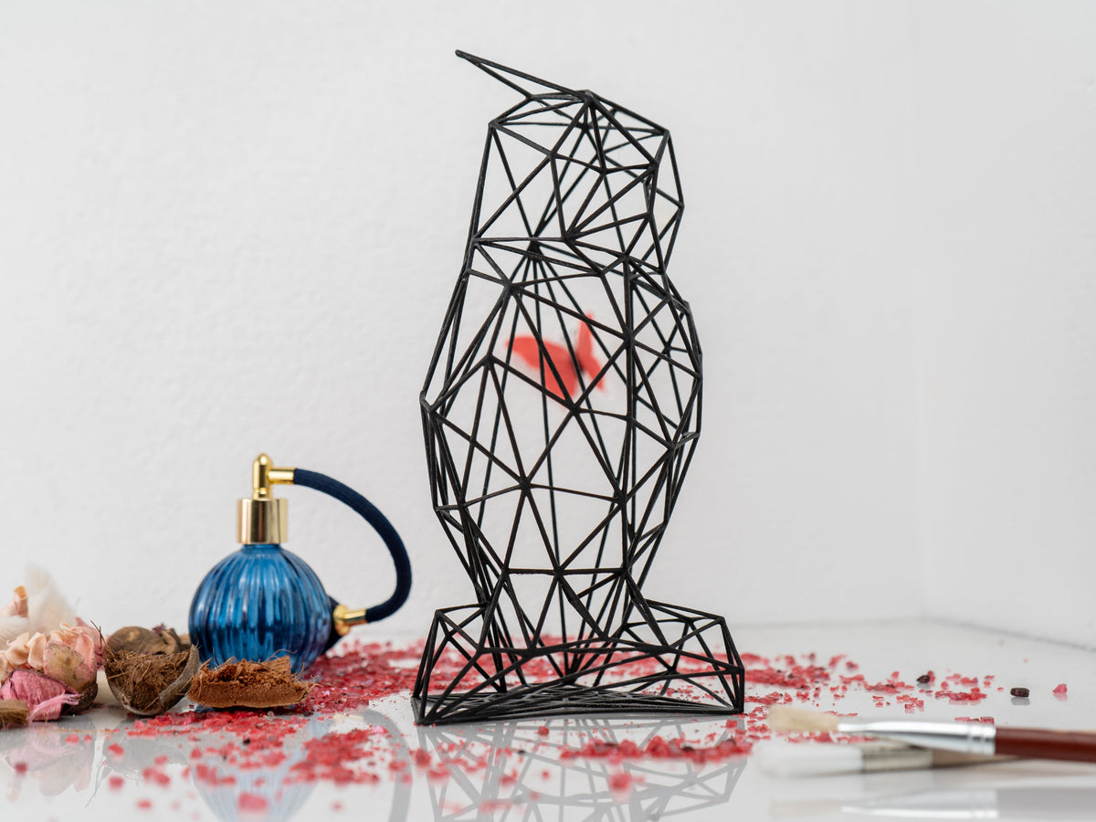 Minimalistic Owl Sculpture-1