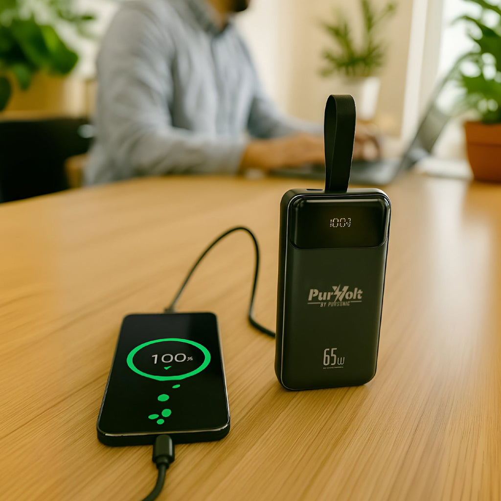 PurVolt 40,000mAh Ultra High-Capacity Power Bank – Powering Laptops, Phones & Beyond-2