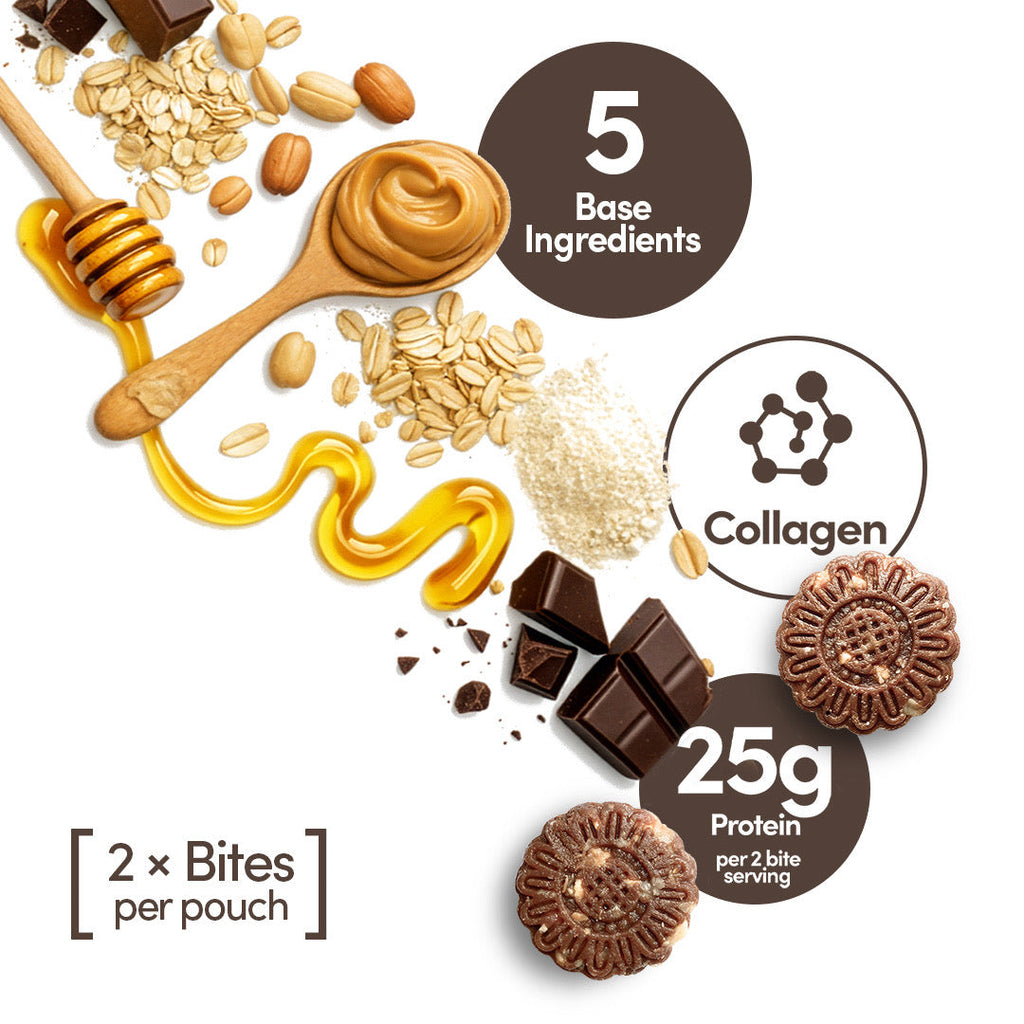 Box of 12 peanut butter cup protein bars with premium dark chocolate and natural oats — view 2