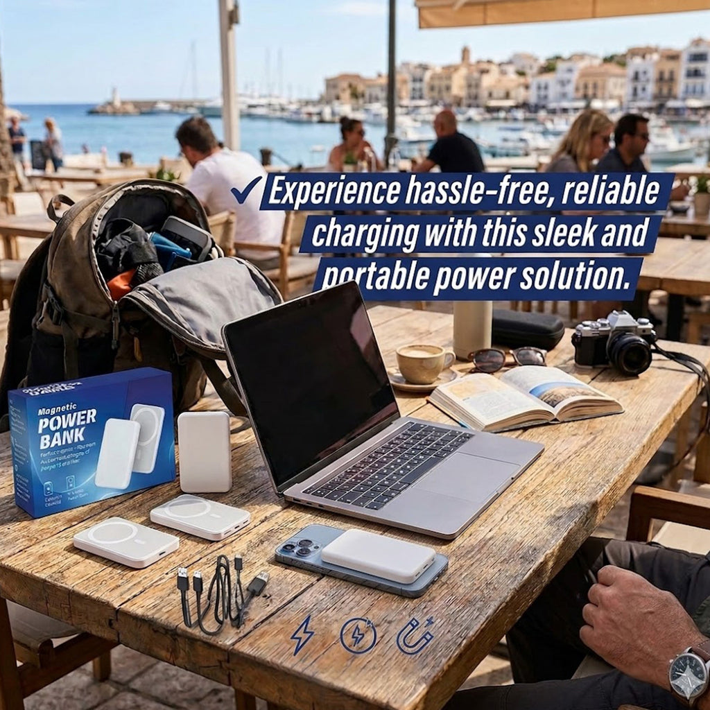 🌍✨ Pursonic Power-on-the-Go Travel Bundle: Stay Charged Anywhere, Anytime! 🔋🚦-1