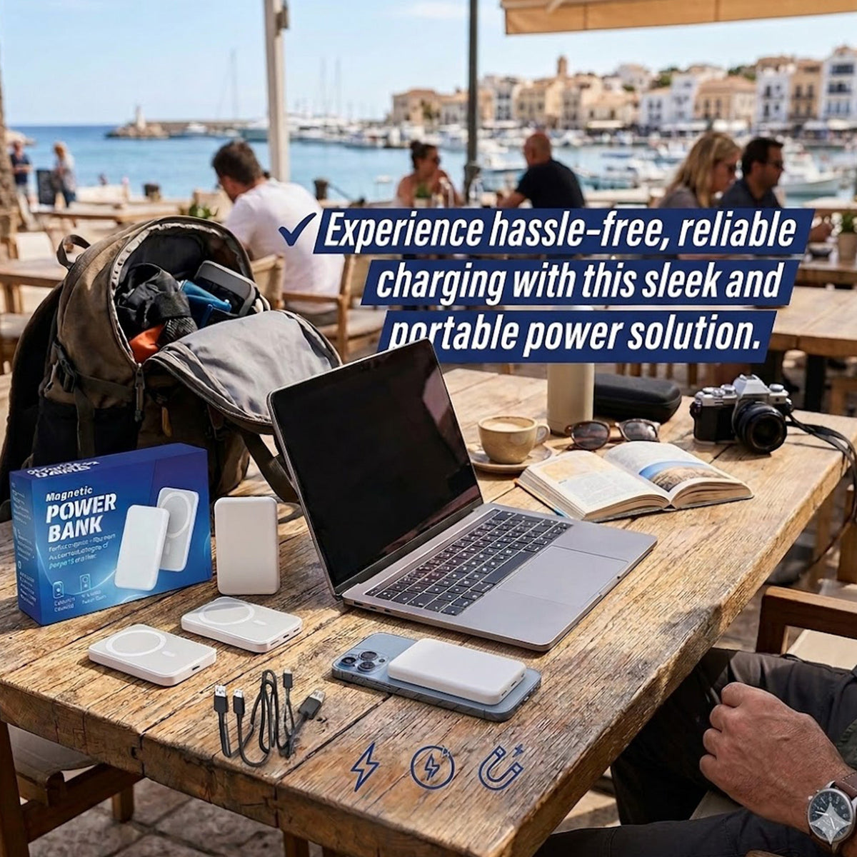 🌍✨ Pursonic Power-on-the-Go Travel Bundle: Stay Charged Anywhere, Anytime! 🔋🚦-1