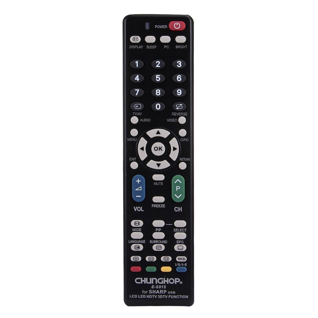 NNEIDS universal replacement remote control for Sharp LED and LCD televisions