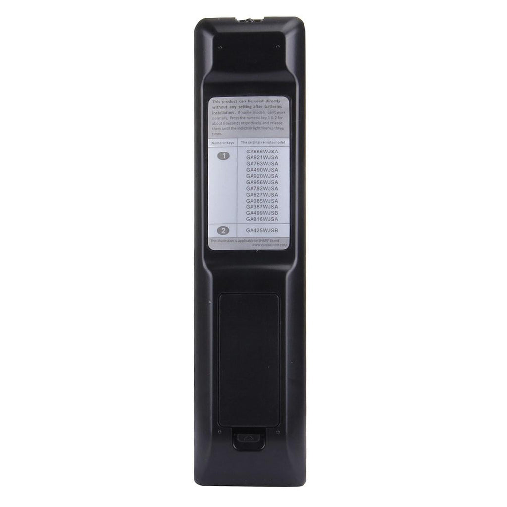 NNEIDS universal replacement remote control for Sharp LED and LCD televisions — view 2