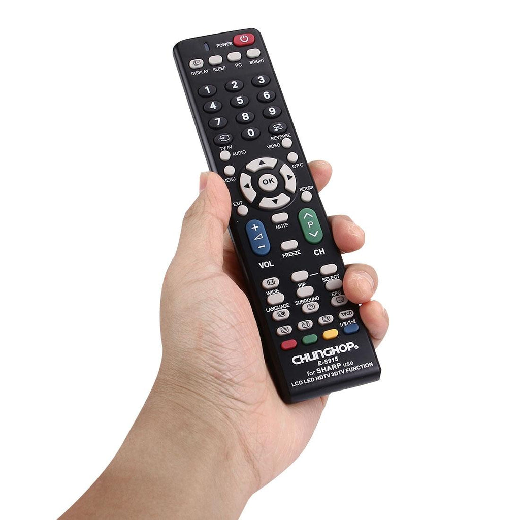 NNEIDS universal replacement remote control for Sharp LED and LCD televisions — view 5