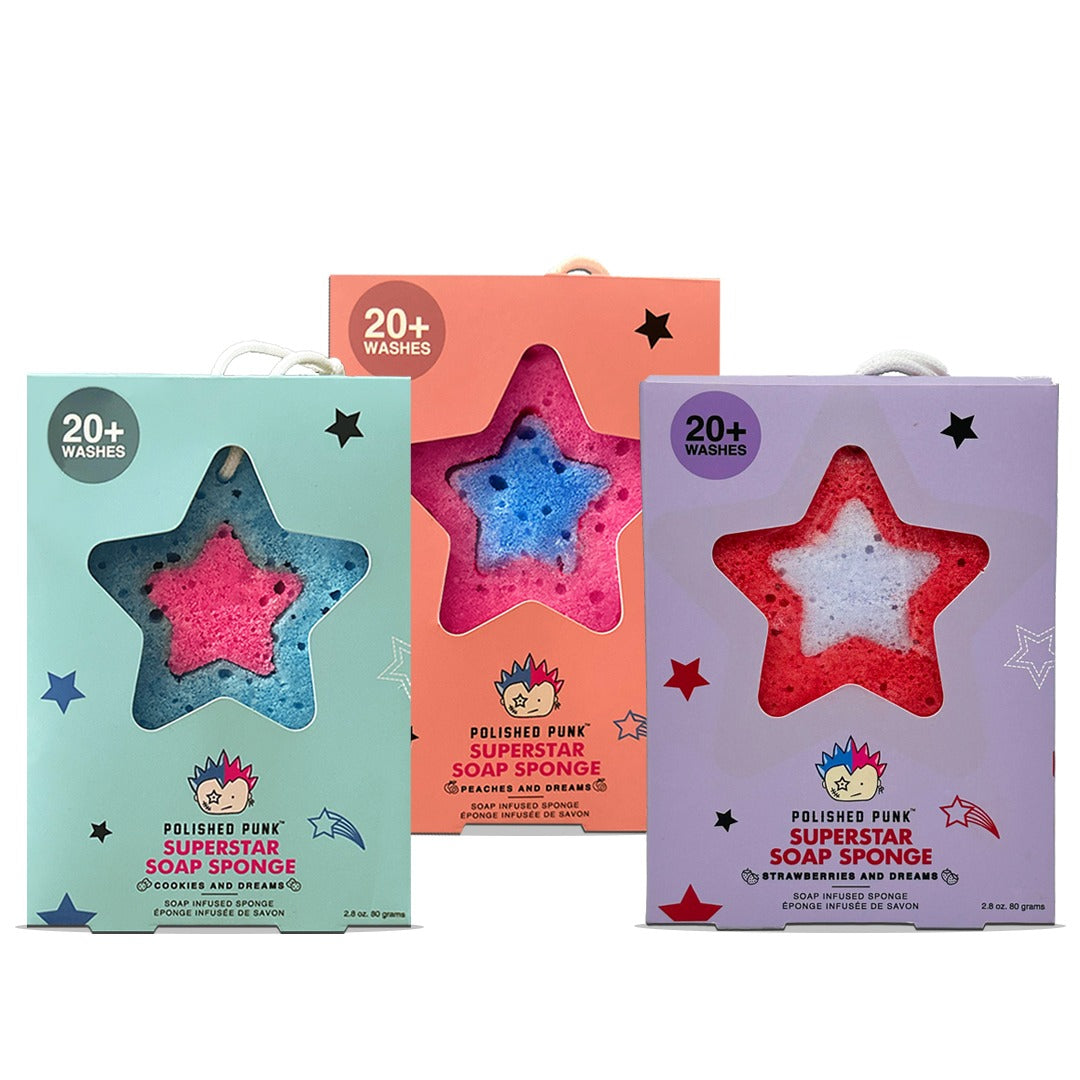 Dreamy Soap Infused Sponge Trio-0