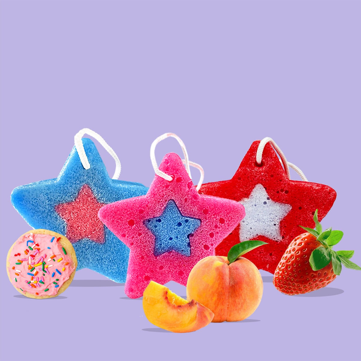 Dreamy Soap Infused Sponge Trio-1