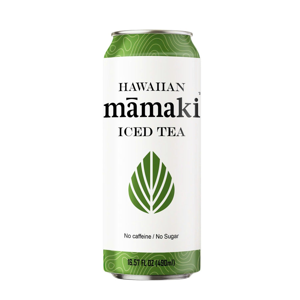 Mamaki Iced Tea 6pack - 100% Brewed Hawaiian Mamaki  16.5oz can-0
