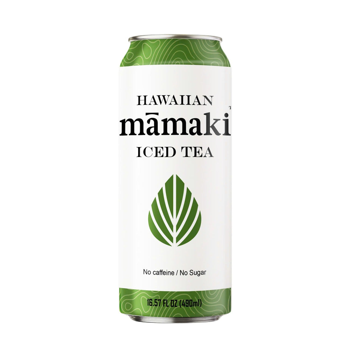 Mamaki Iced Tea 6pack - 100% Brewed Hawaiian Mamaki  16.5oz can-0