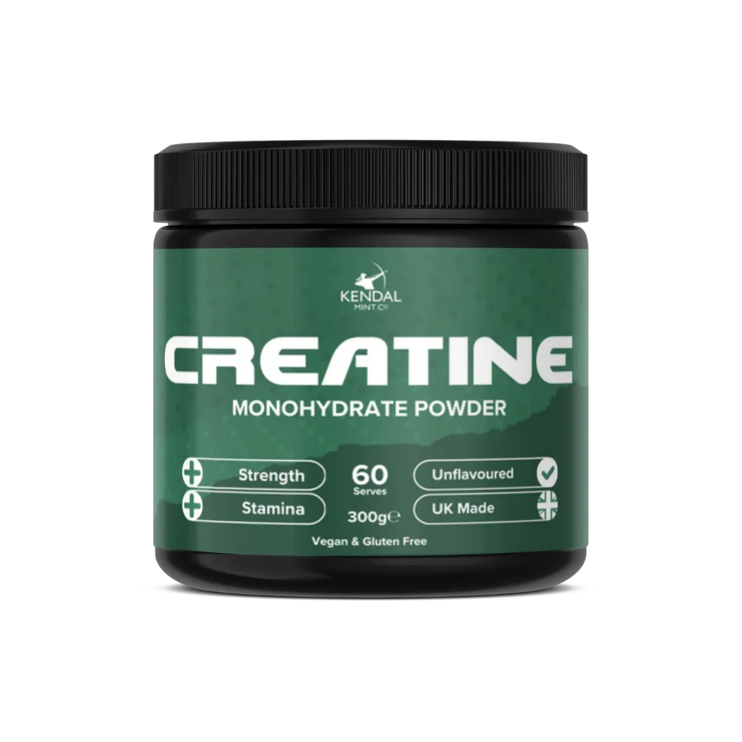 300g pouch of unflavoured creatine monohydrate powder for fitness recovery and strength training