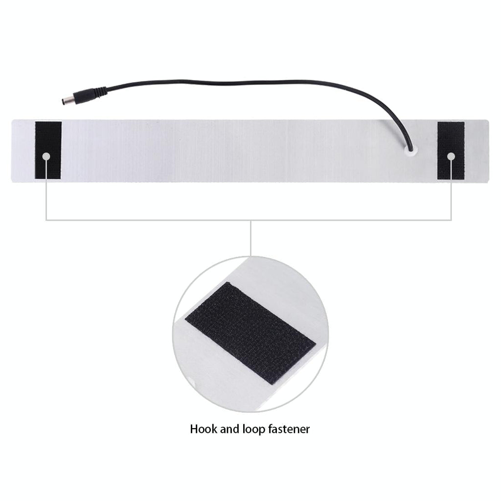 NNEIDS 40Cm Studio Tent Light Panel - 15W 1200Lm 32 Smd 5730 5500K Aluminum Base