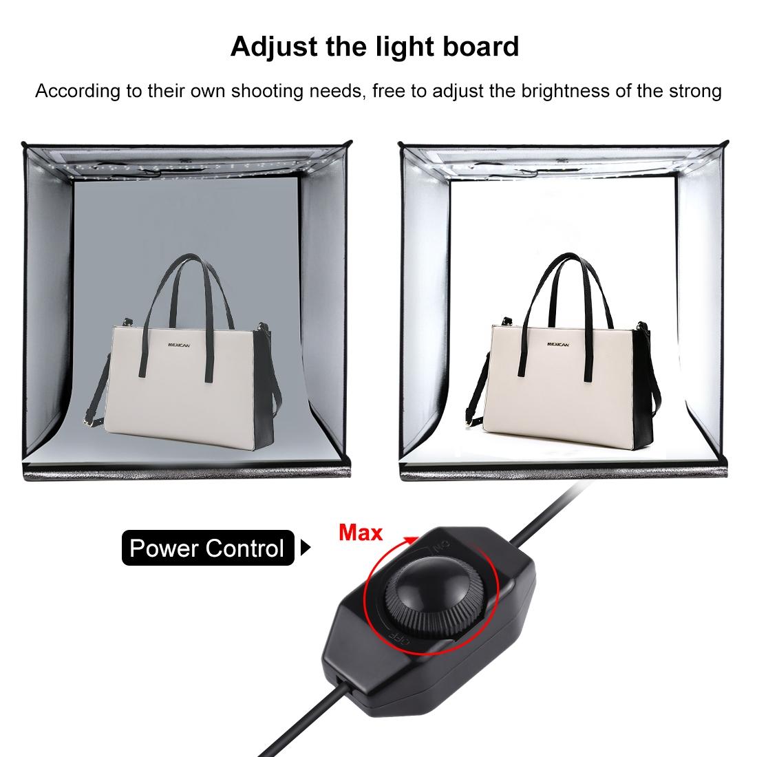 NNEIDS LED strip light dimmer controller with rotary knob and 5.5mm DC interface connections. — view 4