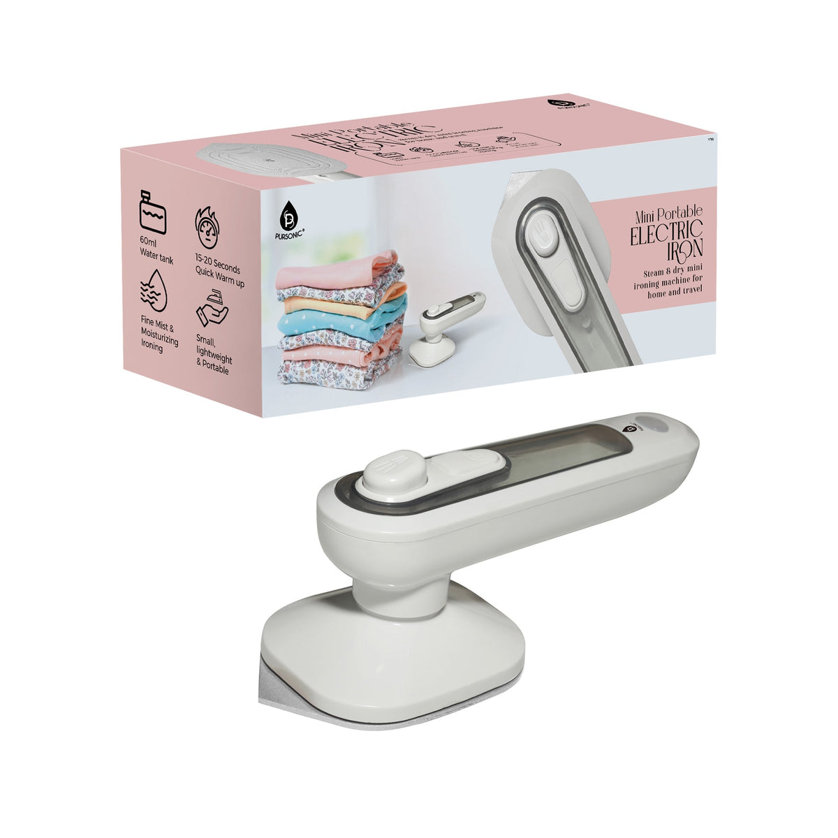 Mini Portable Electric Iron-0