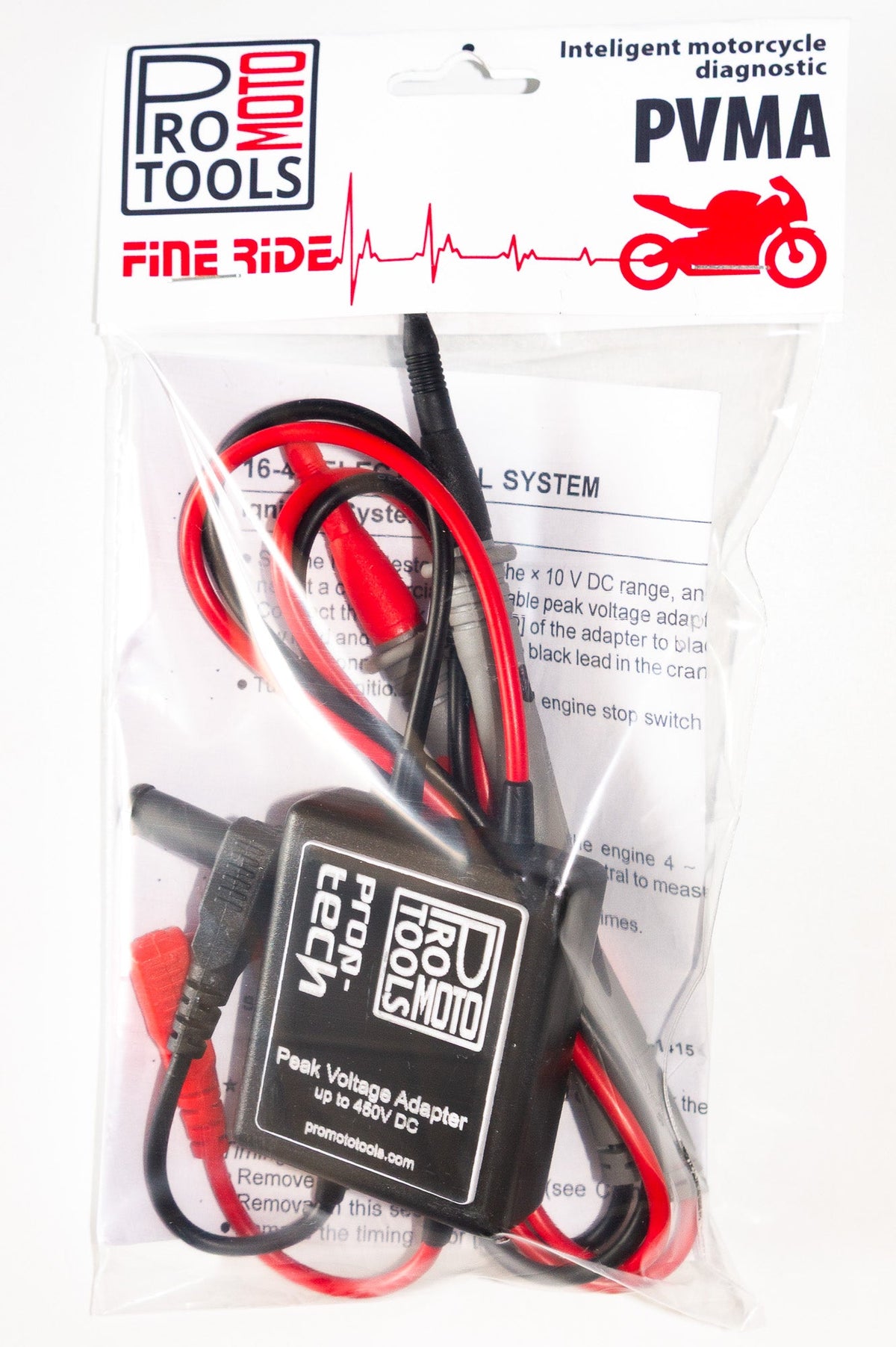 Peak Voltage Adapter for Motorcycle Ignition Diagnostics-0