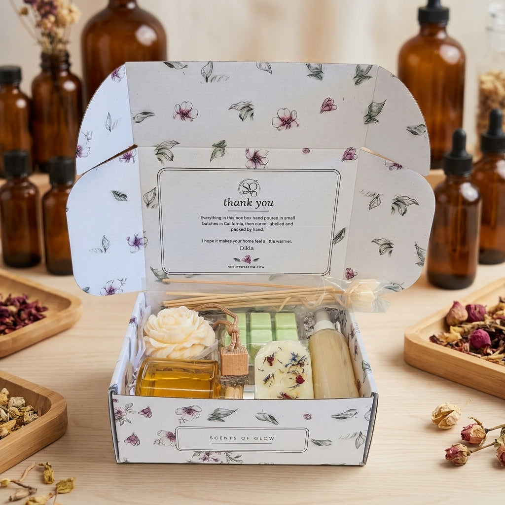 Eucalyptus Retreat Gift Box – Aromatherapy Spa Set | 3, 4 or 6 Pieces-1