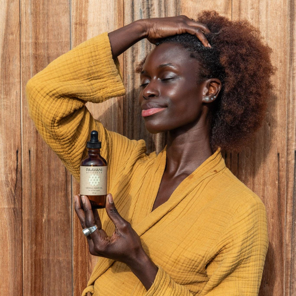 Herbal Hair Oil | Ayurvedic Scalp & Hair Treatment for Growth, Strength & Shine-4