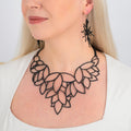 Sparkle Recycled Rubber Earrings-0