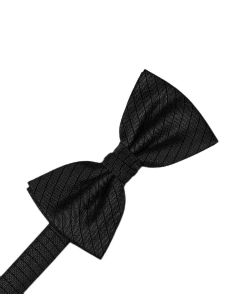Pre-tied Palermo bow tie featuring a micro neat diamond grid pattern for formal men's attire