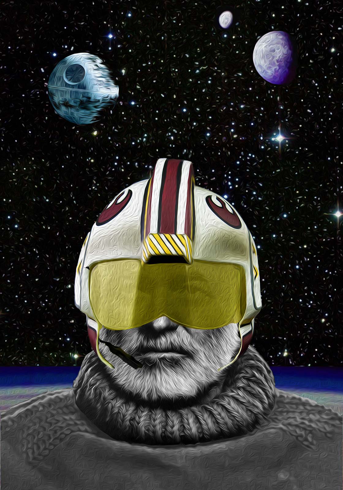 #3 Papa Space – Limited Edition Print-1