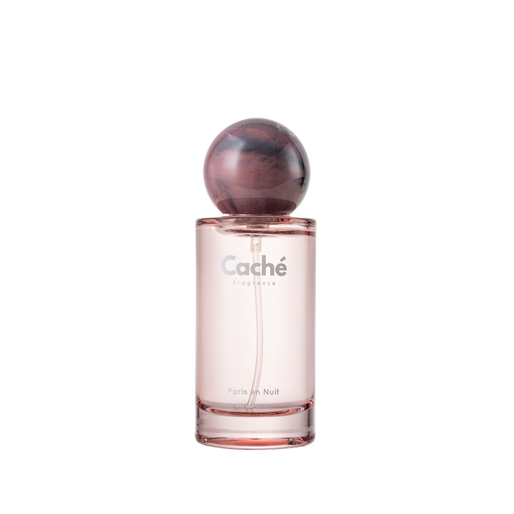 Caché Paris en Nuit women's perfume glass bottle featuring a luxurious 50ml fruity floral fragrance — view 4