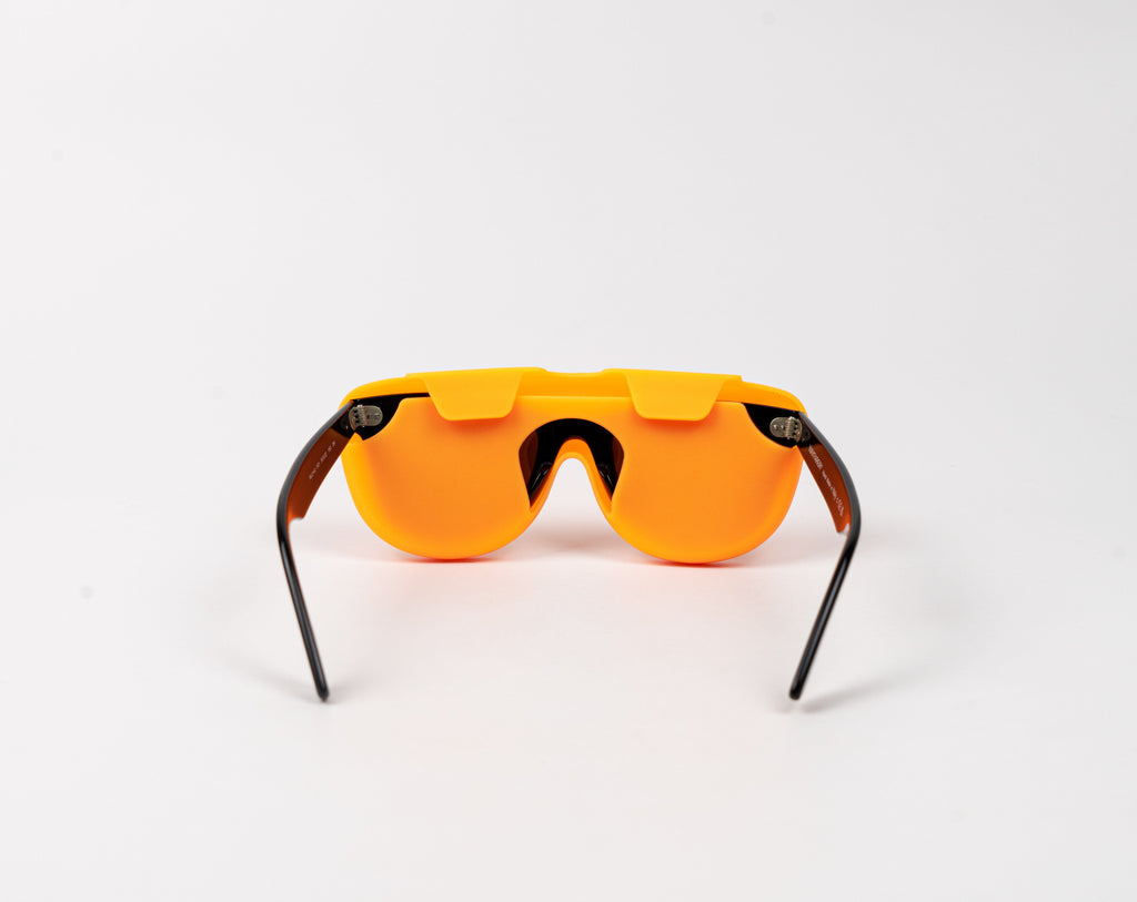 Funda de gafas de silicona flexible - Orange Peach-1
