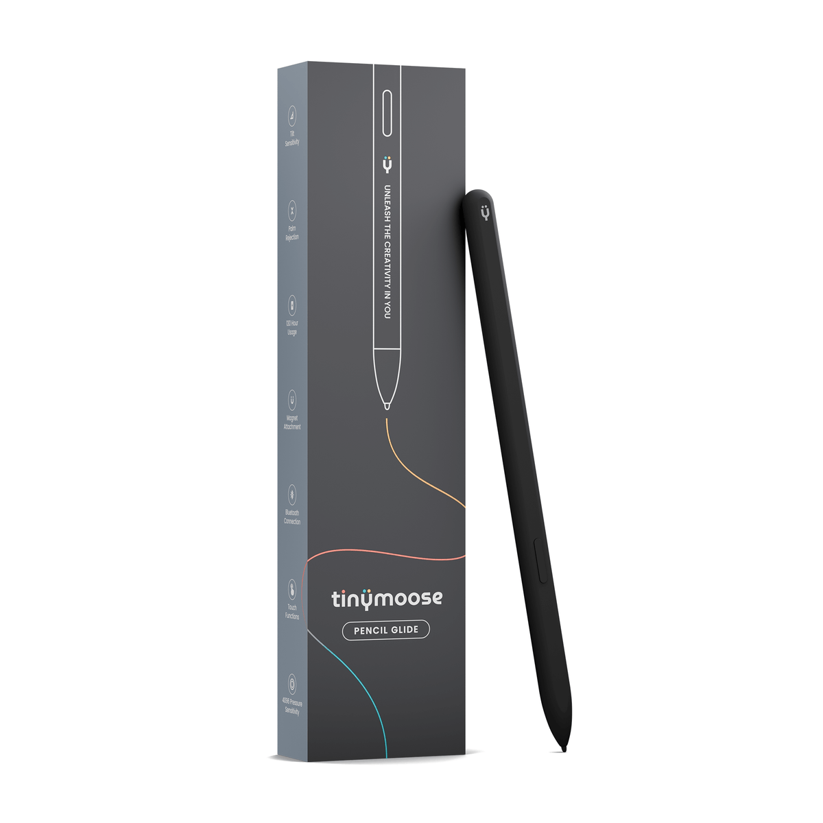 Pencil Glide | (Midnight Black) Compatible with Samsung Galaxy Tab S7, S8, S9 & other EMR-supported tablets-0