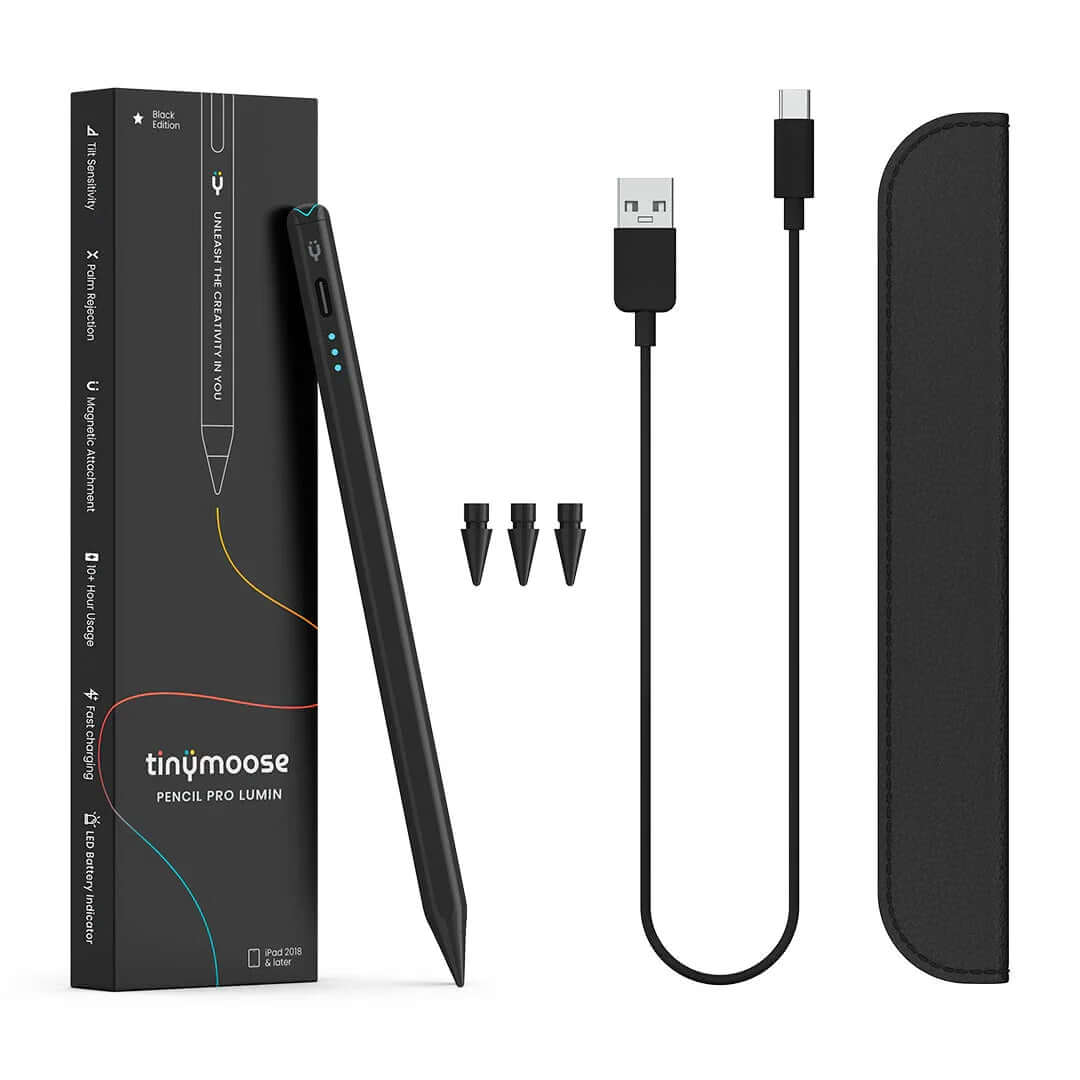 Pencil Pro Lumin | iPad Pen - Midnight Black-3