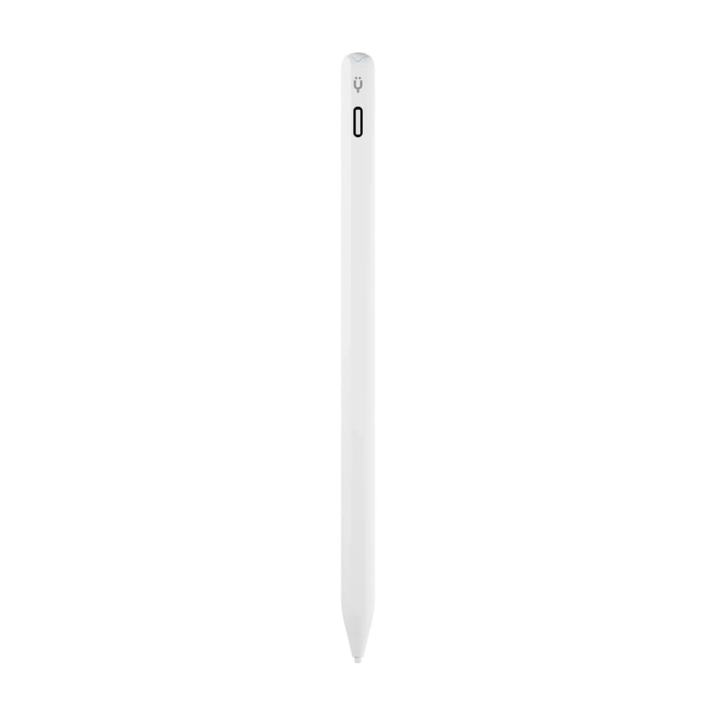 Alpine white Pencil Pro Ultra stylus pen for iPads and Android tablets — view 2