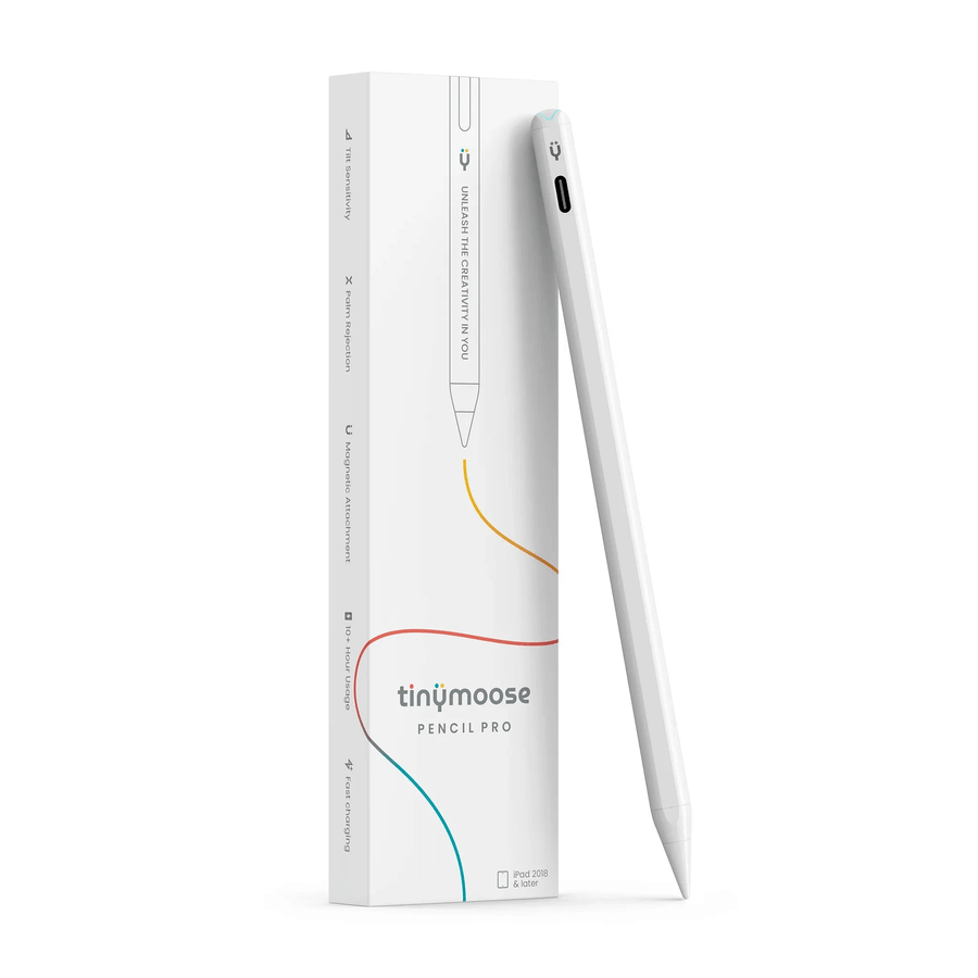 Pencil Pro - iPad Pen With USB-C Charging | Pearl White
