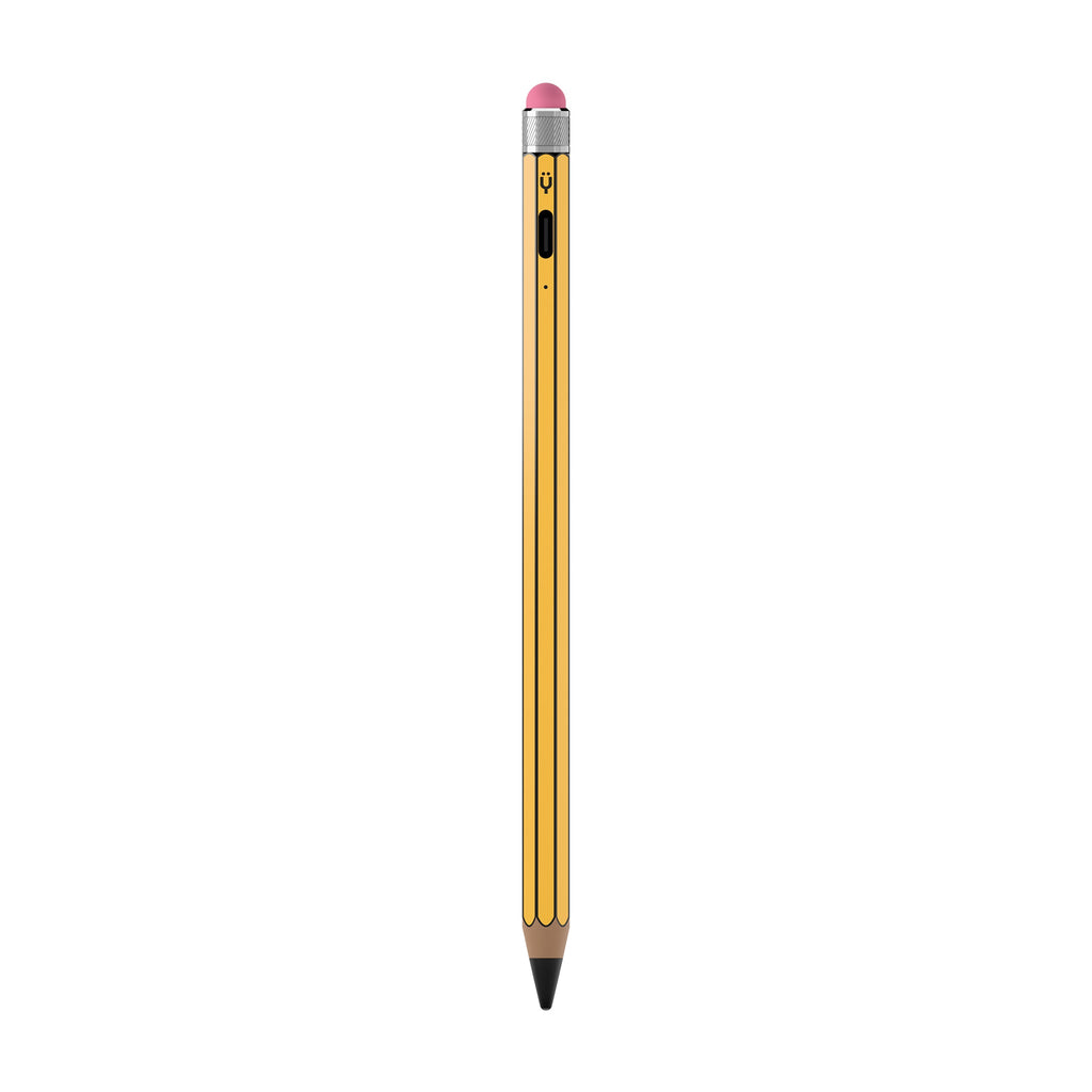 Pencil Pro Sketch - iPad Pen With USB-C Charging | Zebra Yellow-1