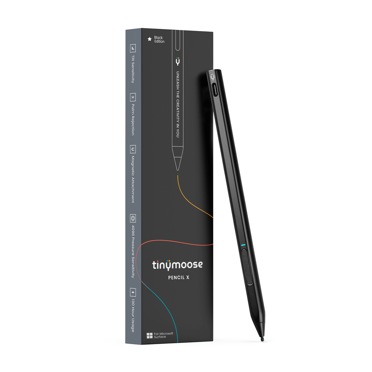 Pencil X – For Microsoft Surface Devices Supporting MPP Protocol - Black-0