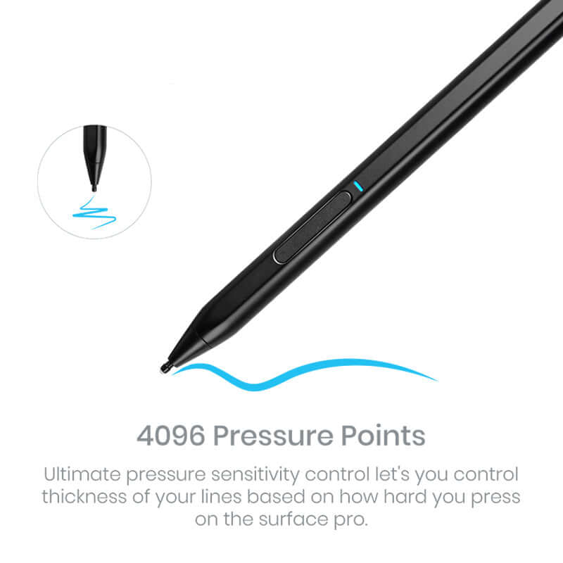 Pencil X – For Microsoft Surface Devices Supporting MPP Protocol - Black-2