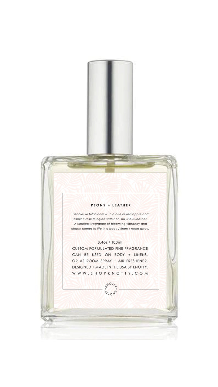 Room Spray | Peony + Leather
