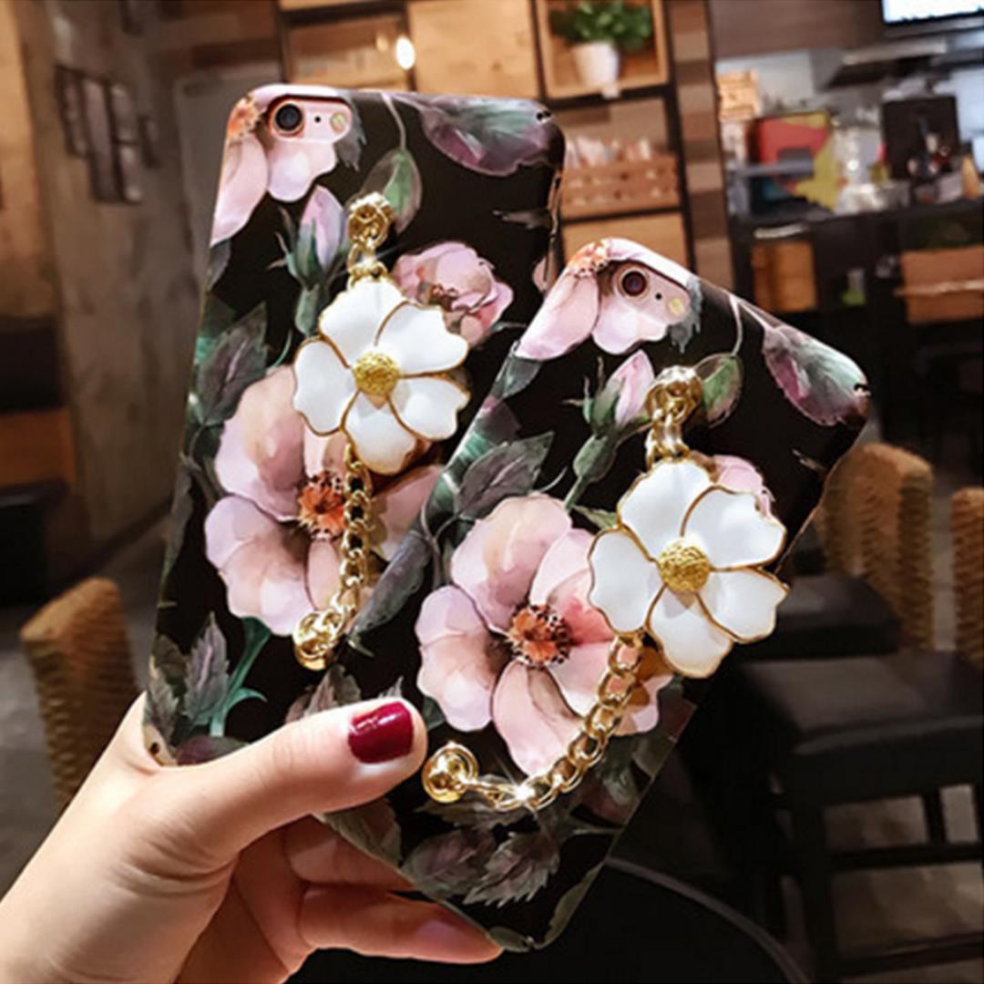 Slim fashionable shockproof hard back iPhone case in an elegant design for women and girls — view 4