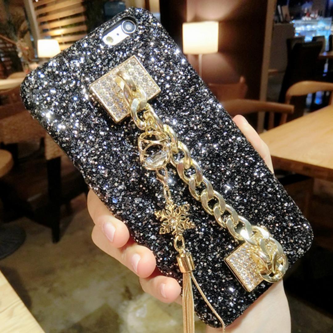Luxury glitter slim shockproof hard back phone case for iPhone 6s Plus and 7 Plus — view 3