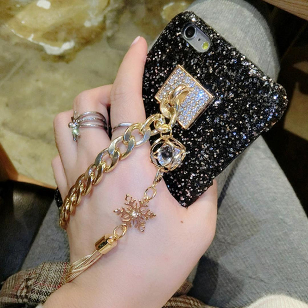 Luxury glitter slim shockproof hard back phone case for iPhone 6s Plus and 7 Plus — view 4
