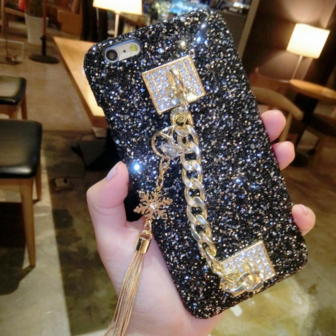 Luxury glitter slim shockproof hard back phone case for iPhone 6s Plus and 7 Plus — view 5