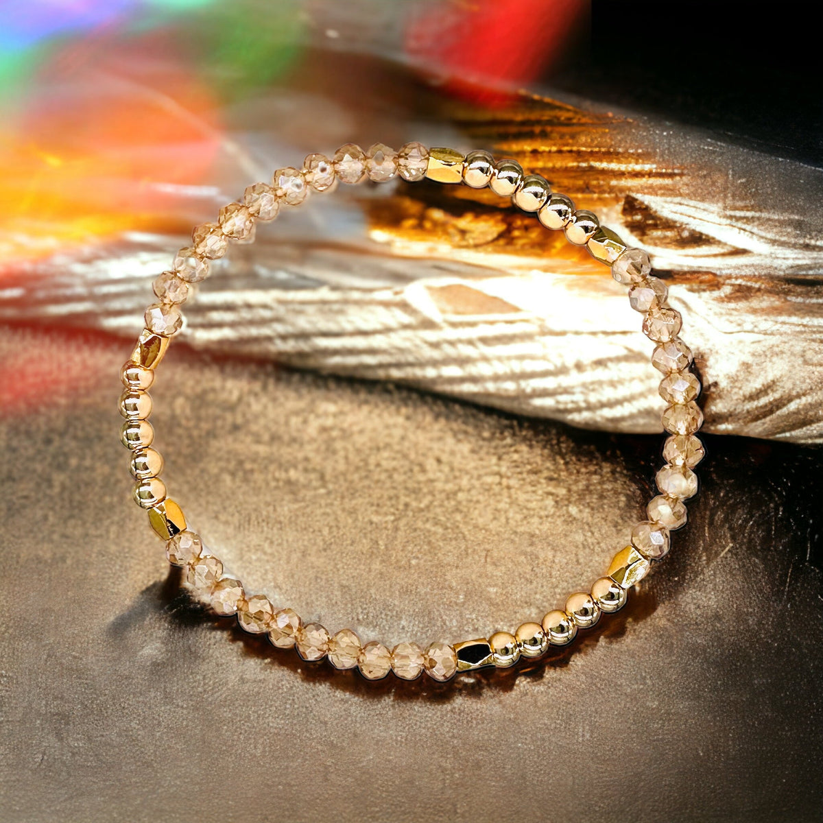 Triple Earth Crystals Peace, Love, Abundance Build-Your-Own Bracelet Set-4