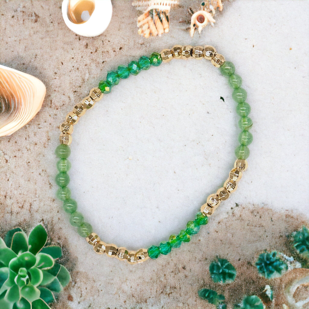 Triple Earth Crystals Peace, Love, Abundance Build-Your-Own Bracelet Set-3