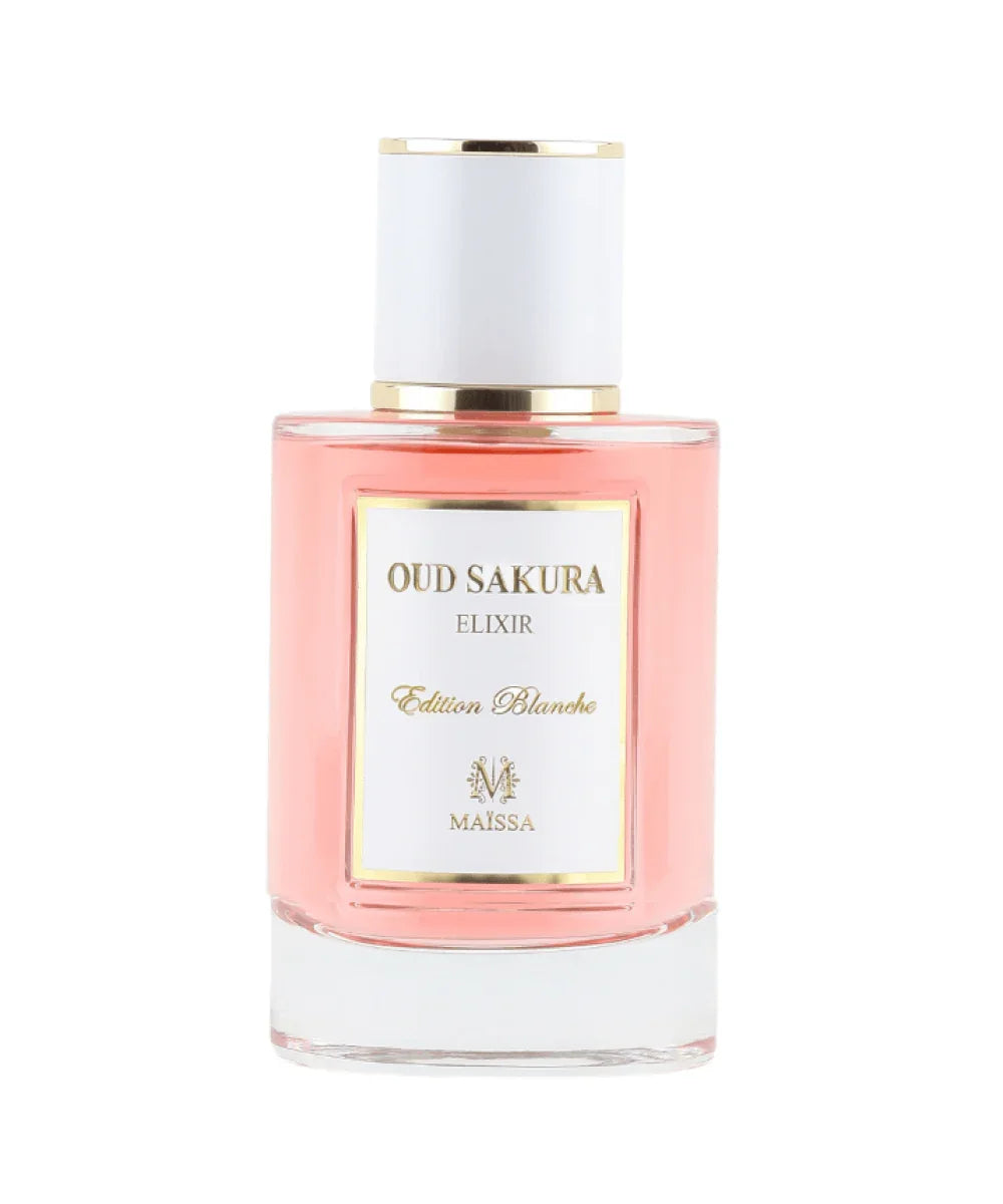 Oud Sakura 50ml perfume bottle by Maïssa Parfums with floral and oriental fragrance notes