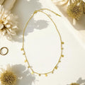 Lucky Clover - 18K Gold Plated, Waterproof Necklace-0