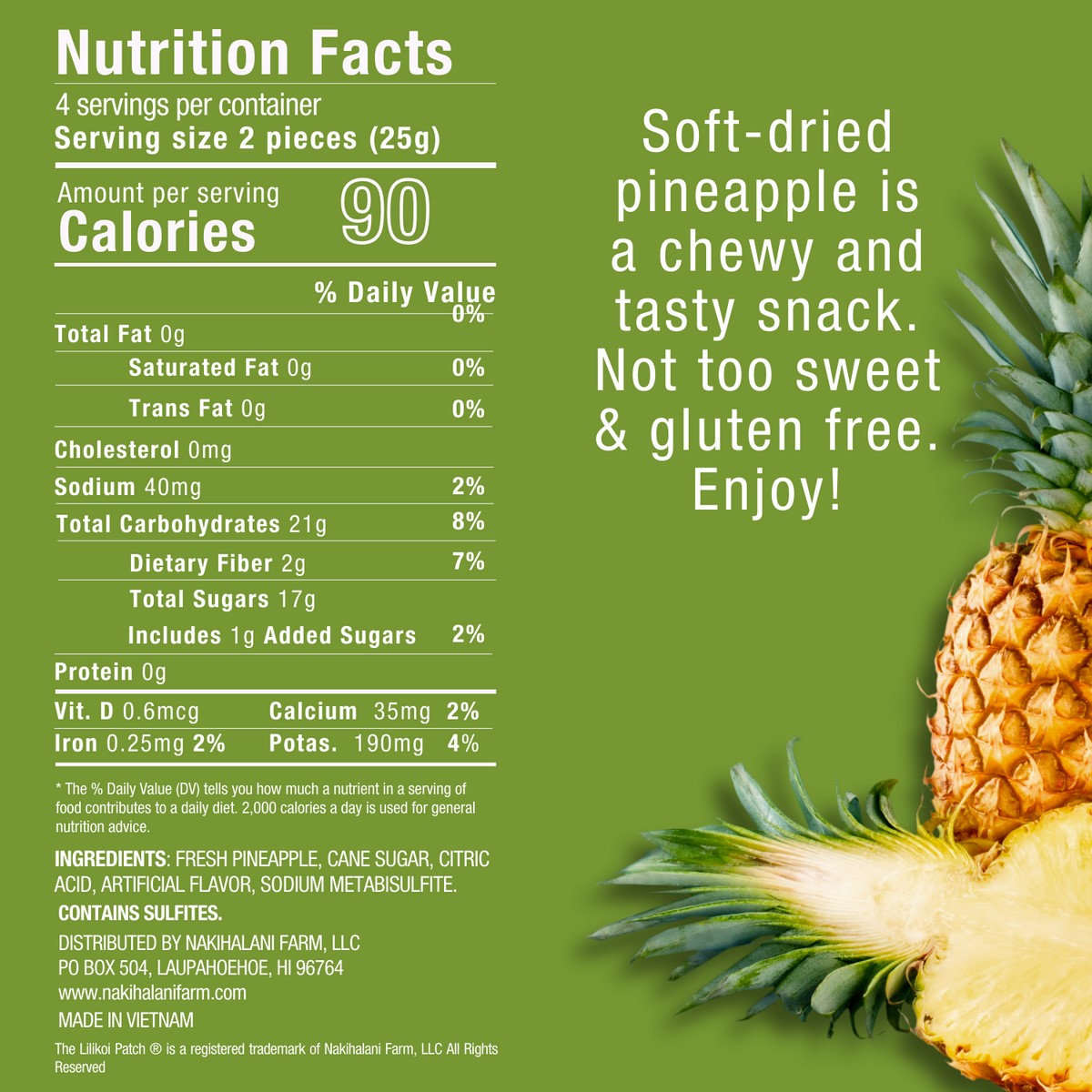 Soft Dried Pineapple-1
