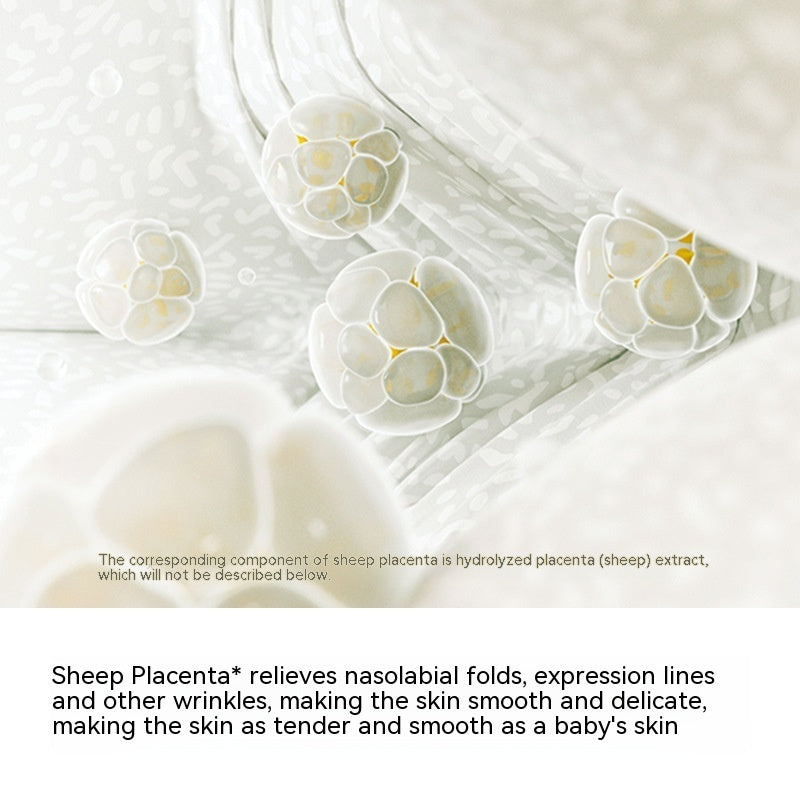 Revitalizing sheep placenta facial toner and face lotion skincare set for all skin types — view 5