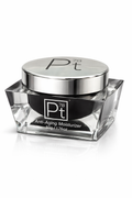 Jar of Platinum Deluxe anti-aging face moisturizer cream for deep skin hydration and wrinkle reduction