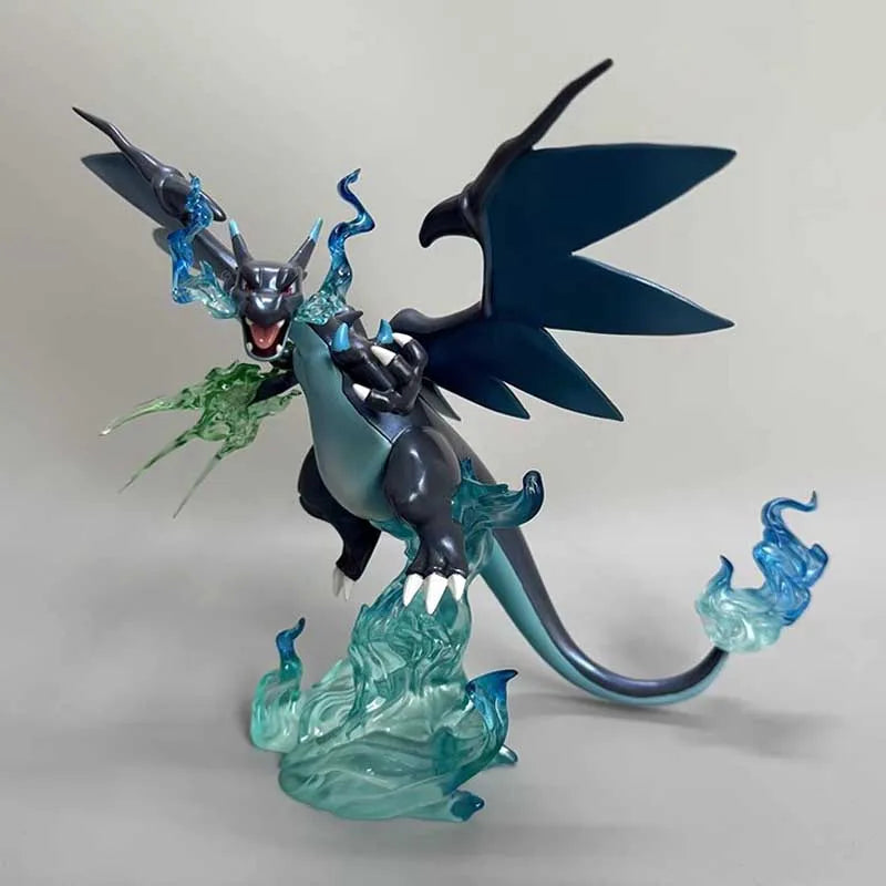 Charizard anime PVC action figure, 15cm vibrant orange collectible toy for desk display — view 4