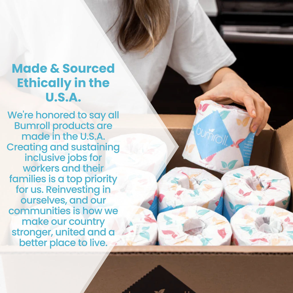Bumroll Soft Toilet Paper, Made In The USA-3